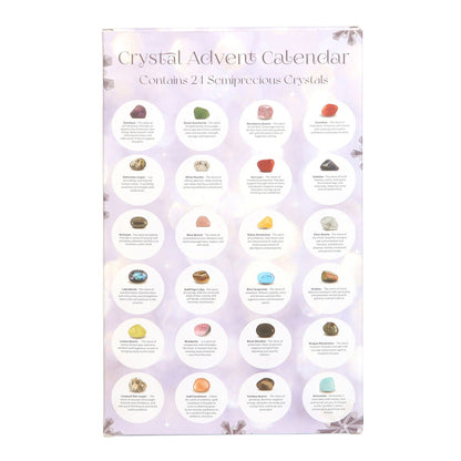 24-Day Crystal Gemstone Advent Calendar