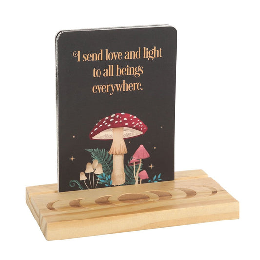 Wild Woodland Affirmation Cards (With Stand)