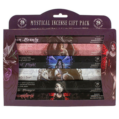 Pack Of 6 Incense Sticks By Anne Stokes - Mystical