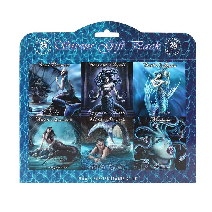 Pack Of 6 Incense Sticks By Anne Stokes - Sirens