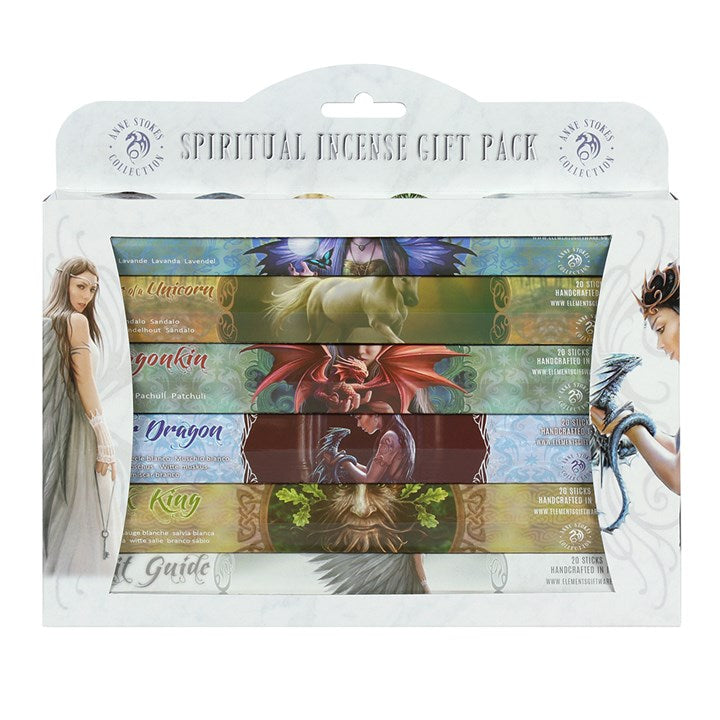 Pack Of 6 Incense Sticks By Anne Stokes - Spiritual