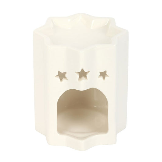 Star Oil Burner - White