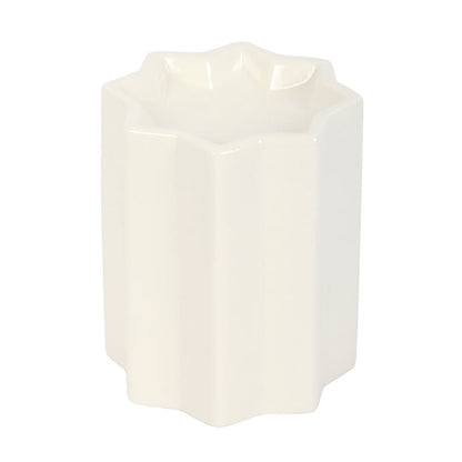 Star Oil Burner - White