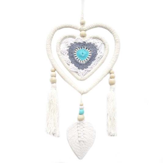 Handmade In Bali - Blue Heart