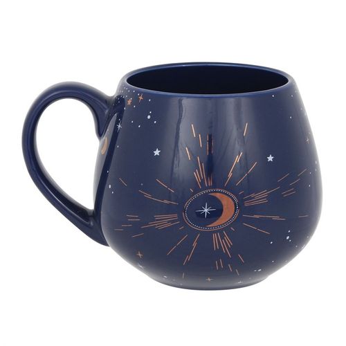 Blue Crescent Mug