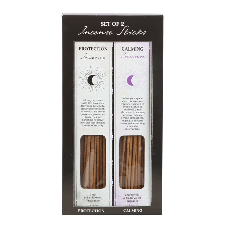 Calming & Protection Incense Stick Set (Set of 2)