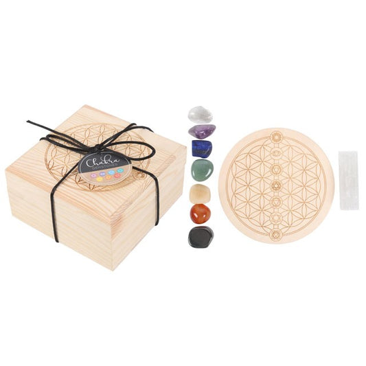 Chakra Crystal Grid Set