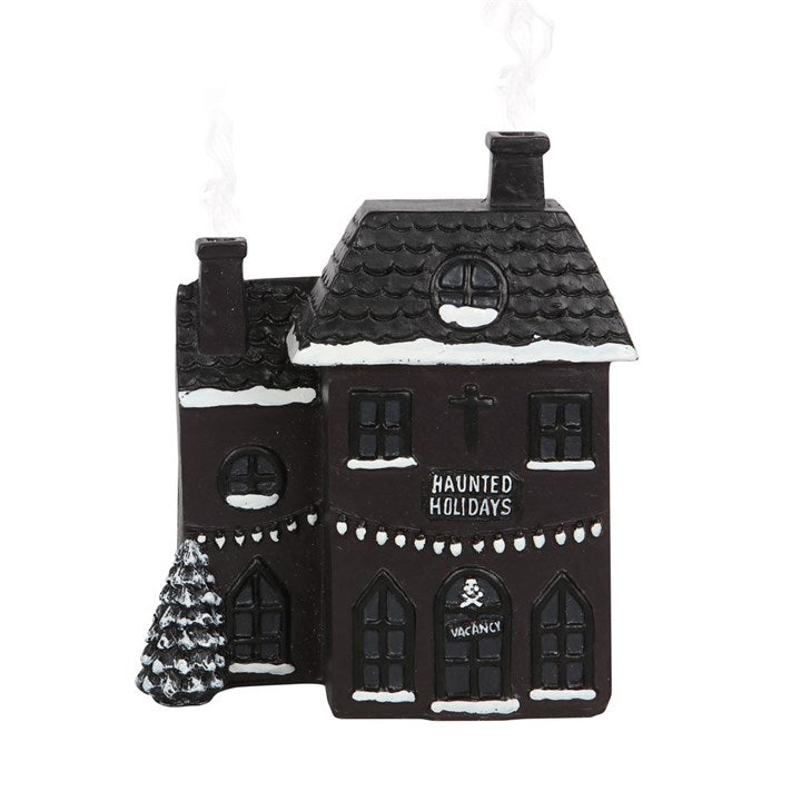 Haunted Holidays House Incense Cone Burner