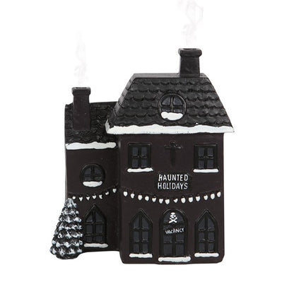 Haunted Holidays House Incense Cone Burner