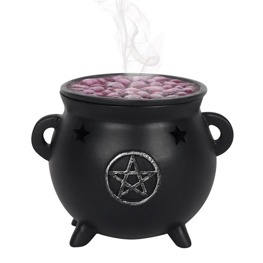 Pentagram Cauldron Cone Incense Holder