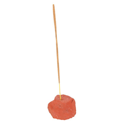 Crystal Incense Stick Holder - Red Jasper