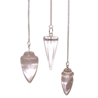 Clear Quartz Pendulum