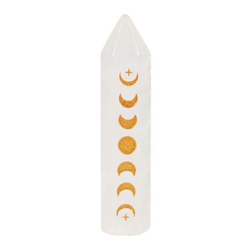 Moon Phase Crystal Point - Clear Quartz (5cm)