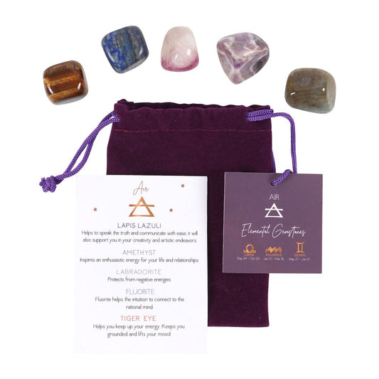 Element Tumble Gemstones - Air