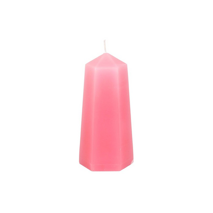 Love Rose Quartz Crystal Candle