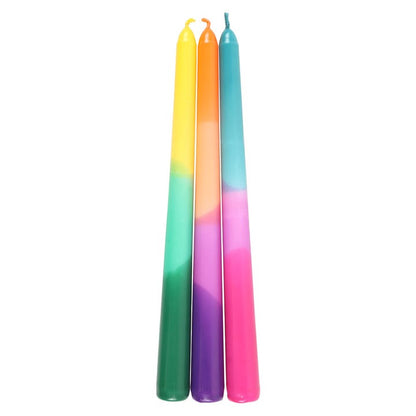Dipped Aura Energy Taper Candles (Set of 3)