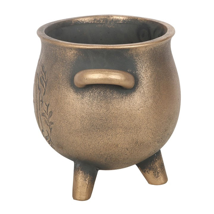 Herbal Magic Cauldron Plant Pot