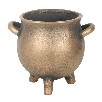Herbal Magic Cauldron Plant Pot