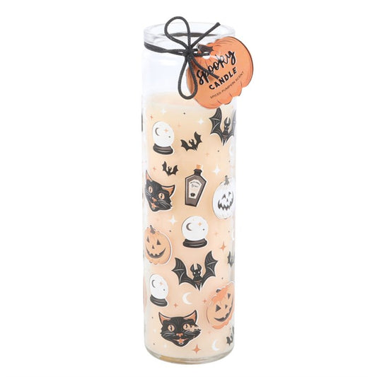 Halloween Spiced Pumpkin Tube Candle