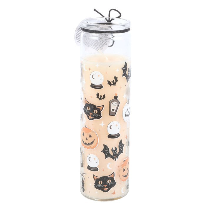 Halloween Spiced Pumpkin Tube Candle