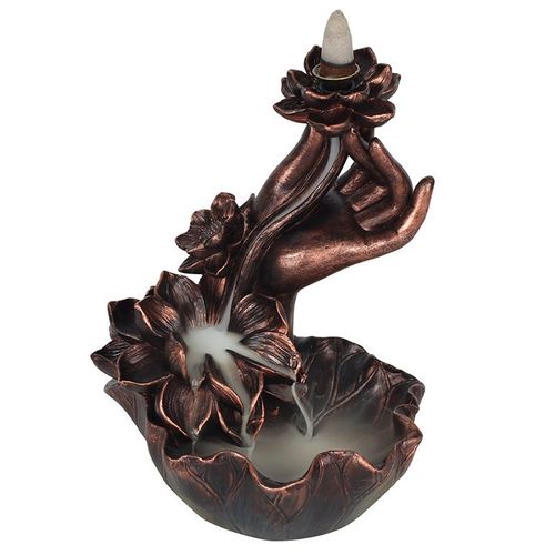 Witch's Lotus Embrace Backflow Incense Cone Holder