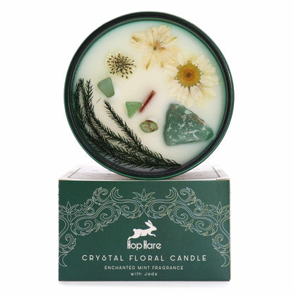 By Hop Hare - The Magician Crystal Flower Candle