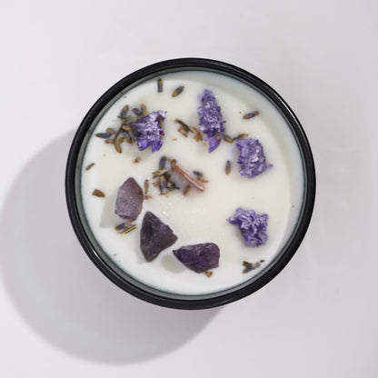 By Hop Hare - The Moon Crystal Flower Candle