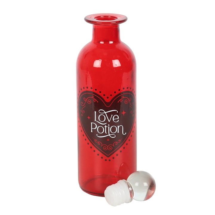 Love Potion Decorative Glass Bottle