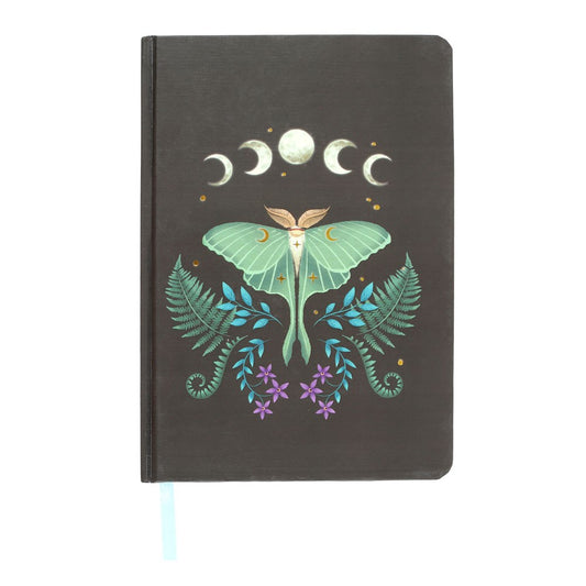 Enchanted Forest Luna Moth Notebook