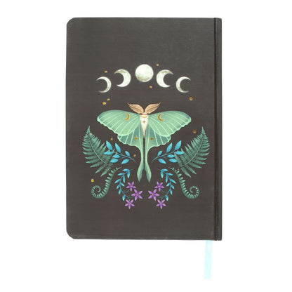 Enchanted Forest Luna Moth Notebook