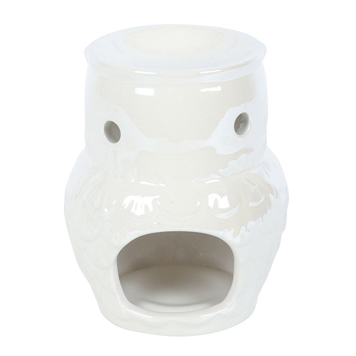 Owl Shaped Iridescent Oil Burner