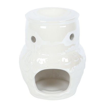 Owl Shaped Iridescent Oil Burner