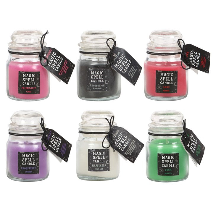 Magic Spell Jar Candle Set