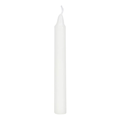 White Happiness Spell Candles (Set of 12)