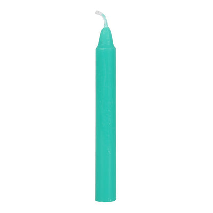 Green Luck Spell Candles (Set of 12)