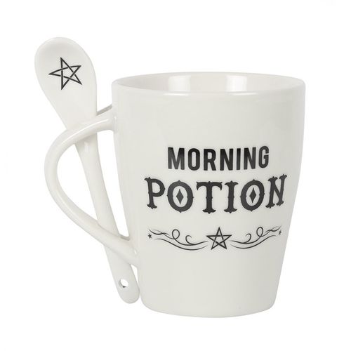 Morning Potion Mug With Spoon