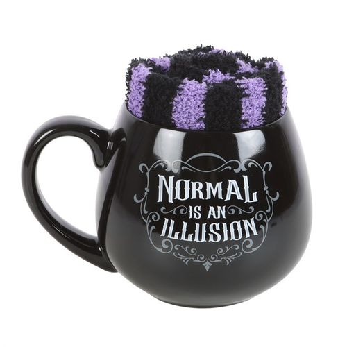 Mug & Sock Set - Normal Is An Illusion