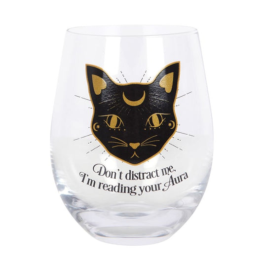 Stemless Glass Wine Cup - Mystic Murtle