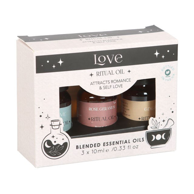 Blended Essential Oil Set - Love