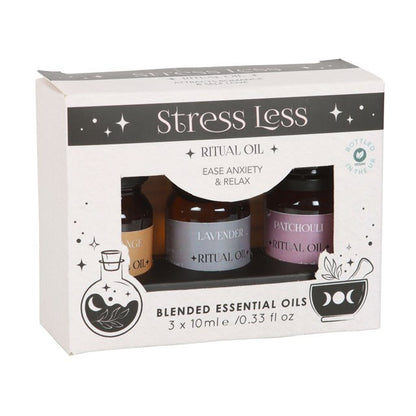 Blended Essential Oil Set - Stress Less