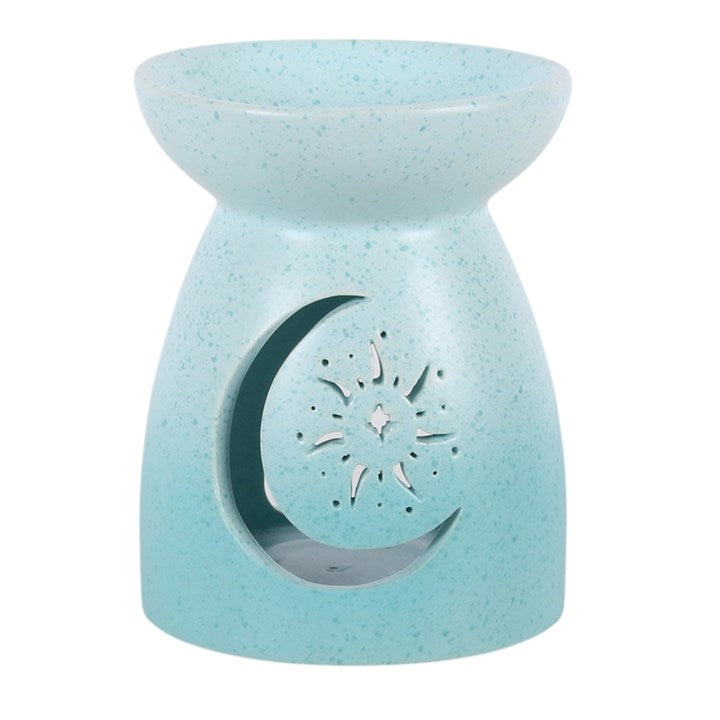 Pastel Skies Moon Cut Out Oil Burner
