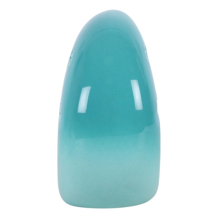 Crescent Moon Hanging Oil Burner - Pastel Blue