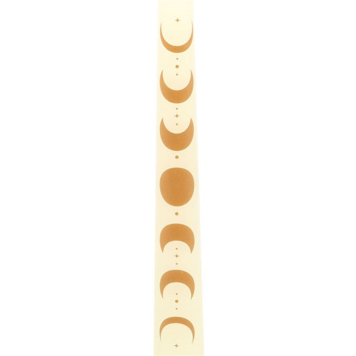 Off White Moon Phases Taper Dinner Candles (Set of 3)