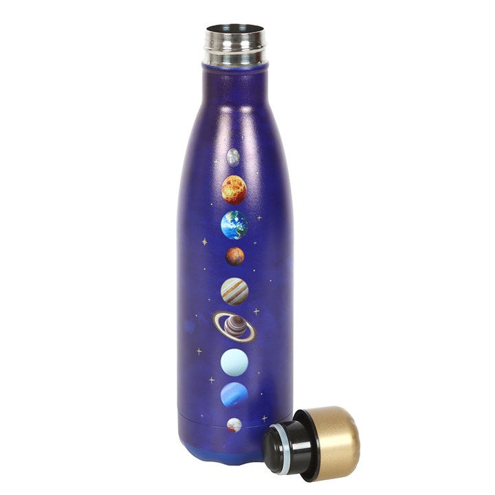 Planets Metal Drinking Bottle