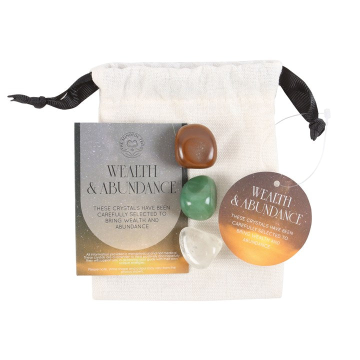 Healing Crystal Set - Wealth & Abundance