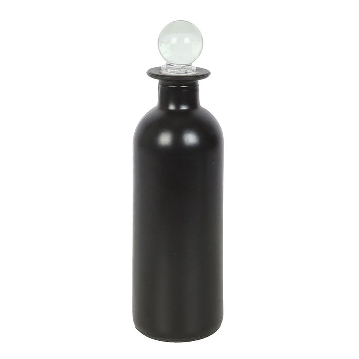 Dried Crows Feet Decorative Glass Bottle