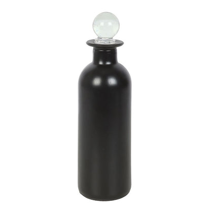 Dried Crows Feet Decorative Glass Bottle