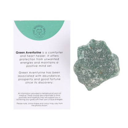Rough Healing Crystal - Green Aventurine