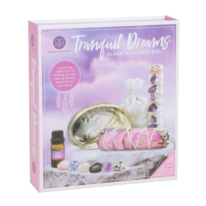 Tranquil Dreams Crystal & Smudge Set