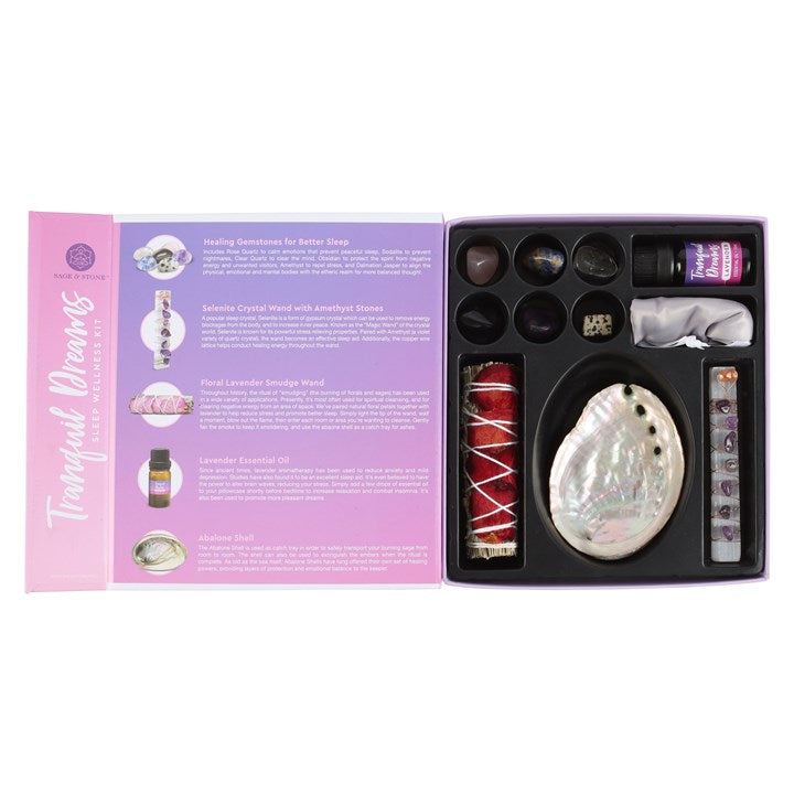 Tranquil Dreams Crystal & Smudge Set